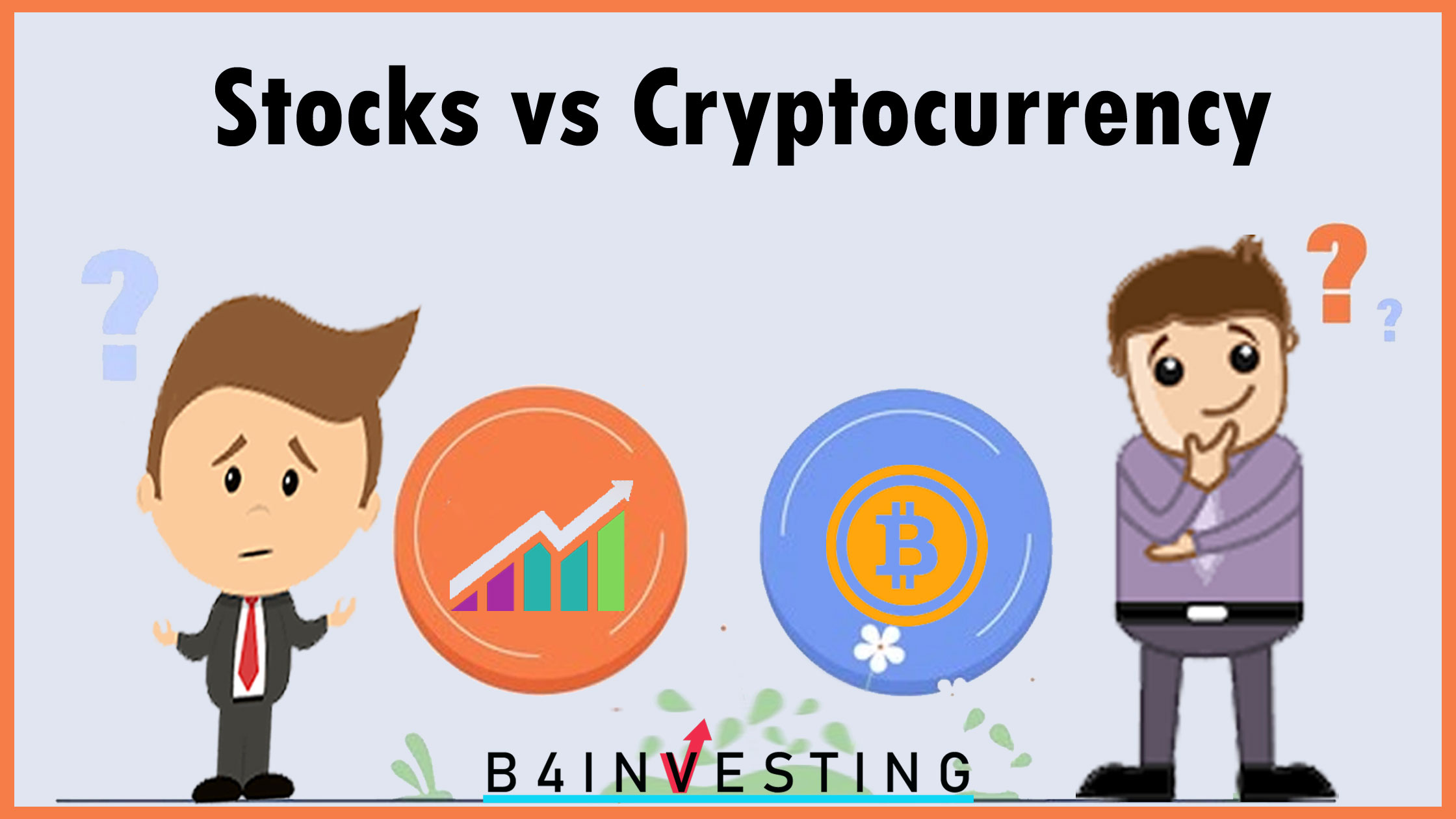 how is cryptocurrency different than stocks