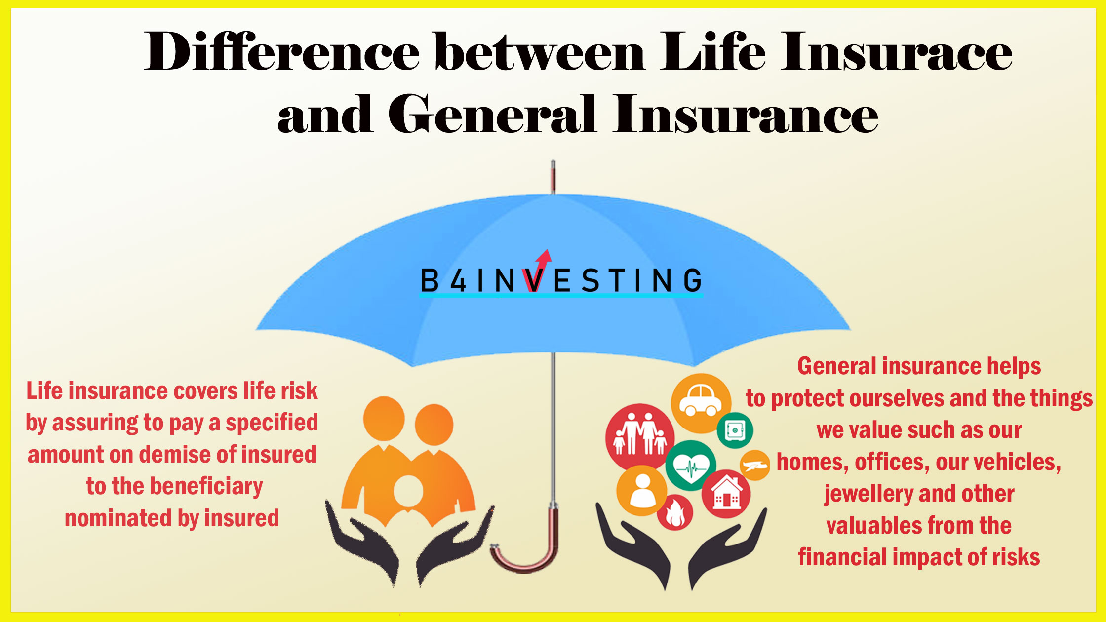 life insurance vs general insurance