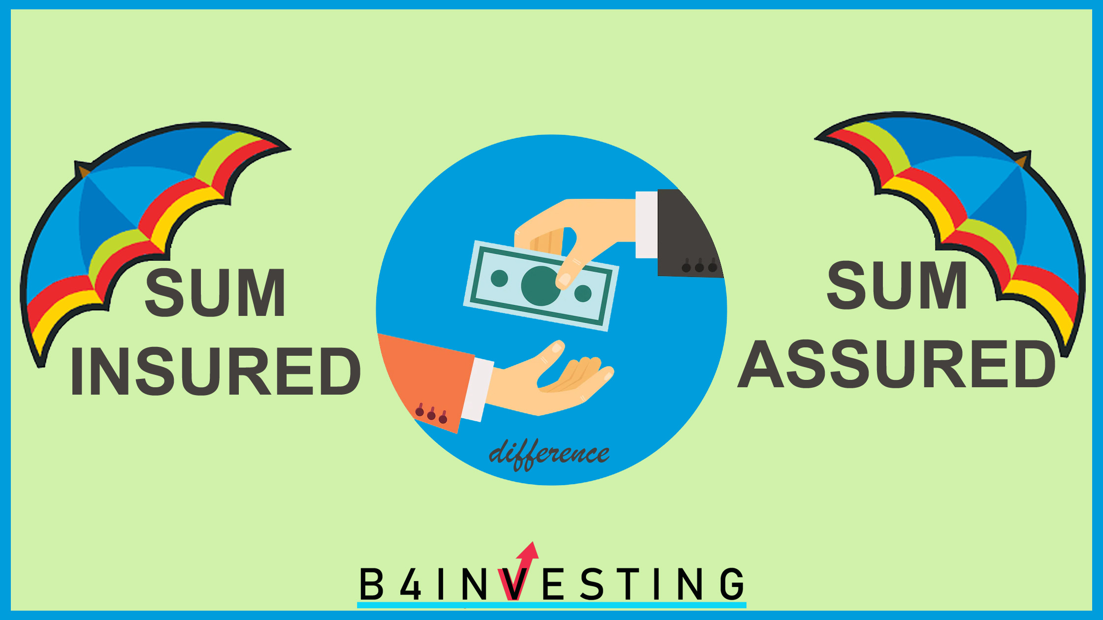 sum insured vs sum assured